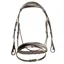 Dever Classic Comfort Padded Flash Bridle - Brown