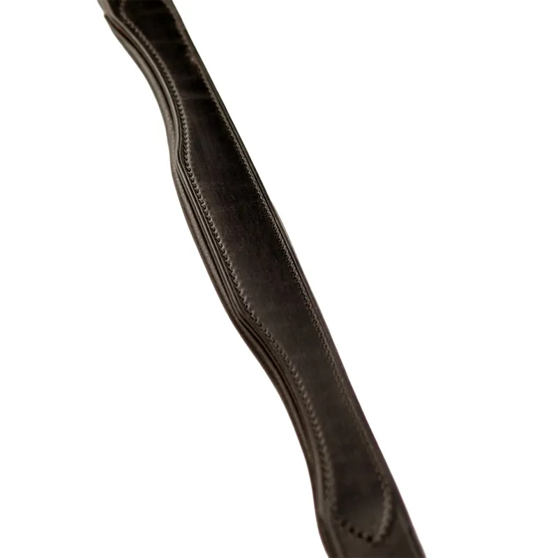 Dever Classic Comfort Padded Flash Bridle - Brown-1