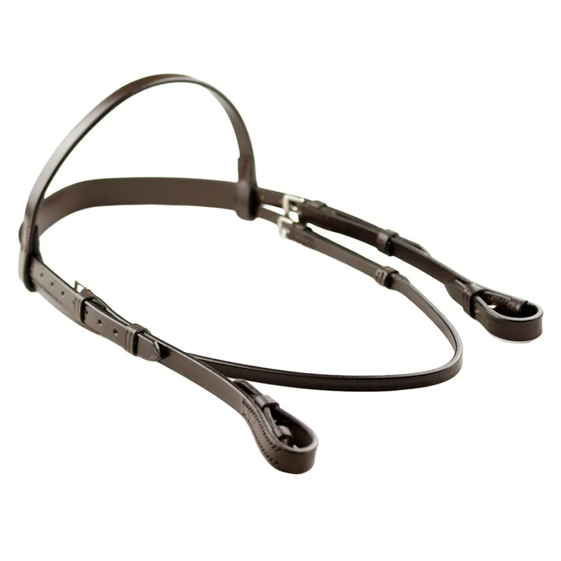 Dever Classic Plain Headstall - Brown