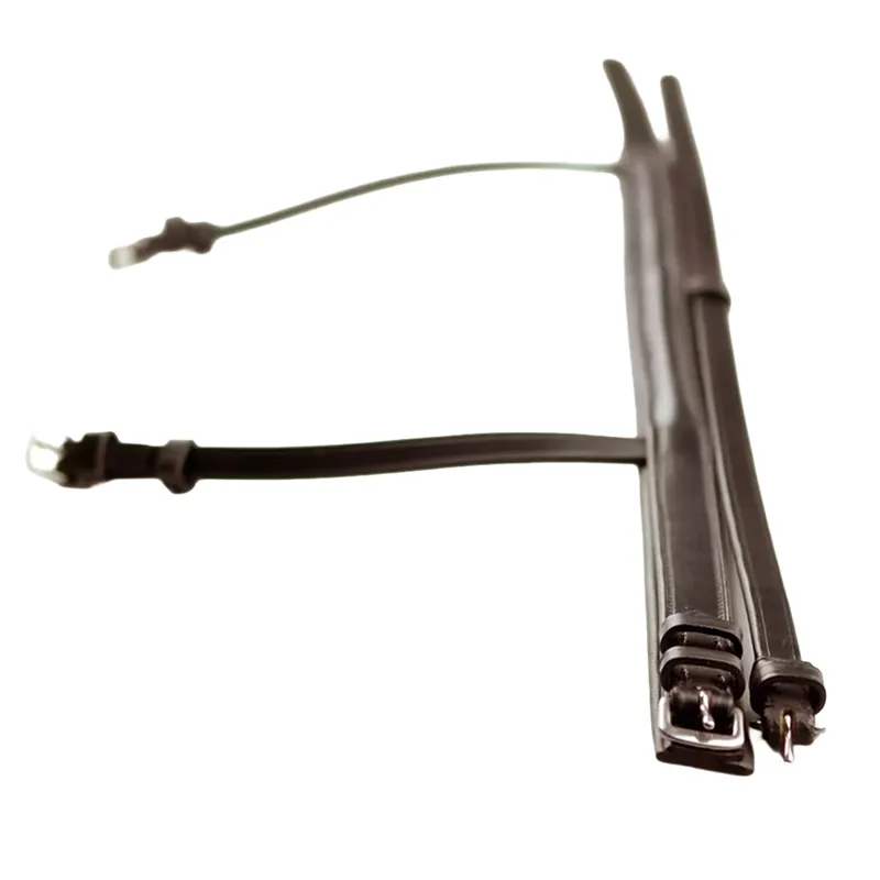 Dever Classic Comfort Cavesson Flash Noseband - Brown-1