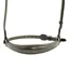Dever Classic English Leather Padded Drop Noseband - Black