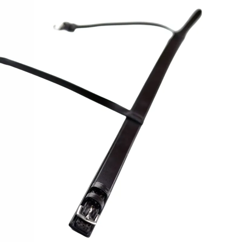 Dever Classic Comfort Plain Wide Noseband - Black