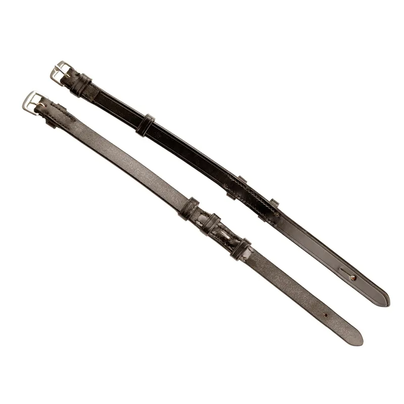 Dever Classic Hook Stud Cheek Pieces - Brown-1