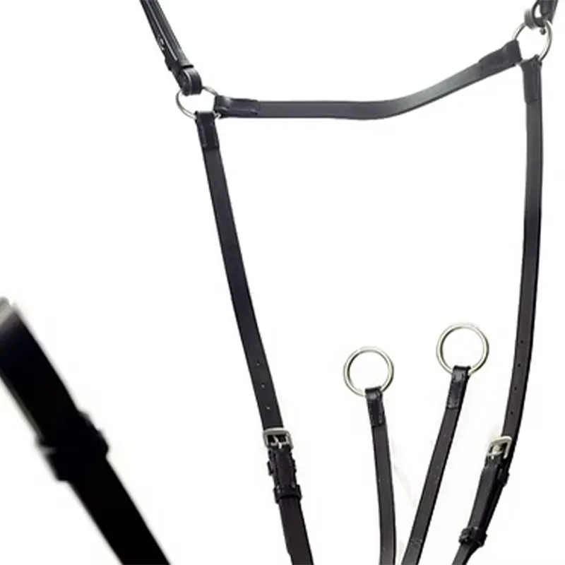 Dever Classic Running Breastplate and Attachment - Black-2