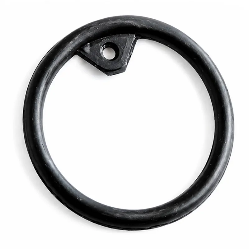 Dever Classic Peacock Rings For Safety Irons - Pair - Black
