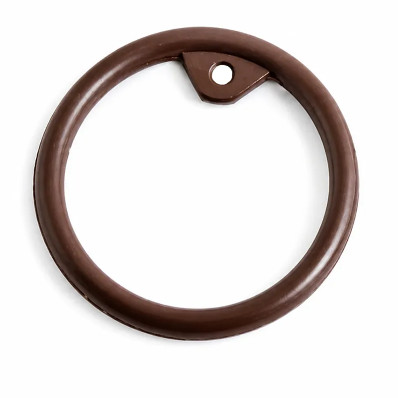 Dever Classic Peacock Rings For Safety Irons - Pair - Brown