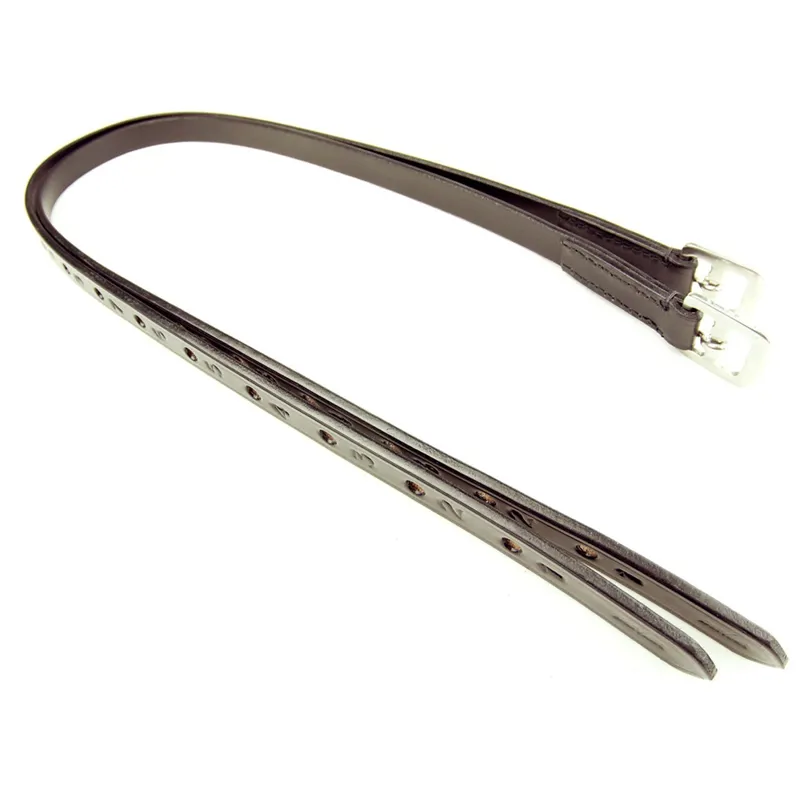 Dever Classic Junior Stirrup Leathers - Brown