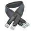 Dever Classic Deluxe Atherstone Girth with Elastic One End - Black