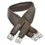 Dever Classic Deluxe Atherstone Girth with Elastic One End - Brown