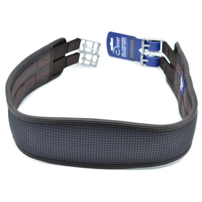 Dever Classic Comfort GP Girth with Elastic Both Ends - Brown-1
