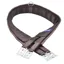 Dever Classic Competition Girth with Elastic Both Ends - Brown