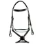 Dever Ascot Comfort Grackle Bridle - Black