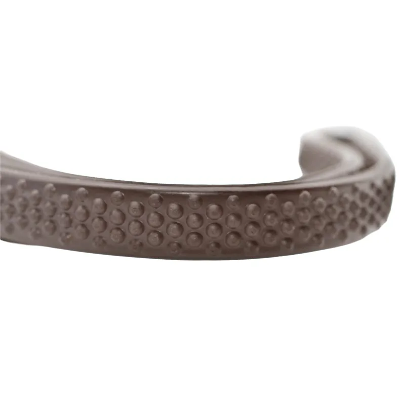 Dever Ascot Bio Grip Buckled Reins - Extra Full - Brown-4