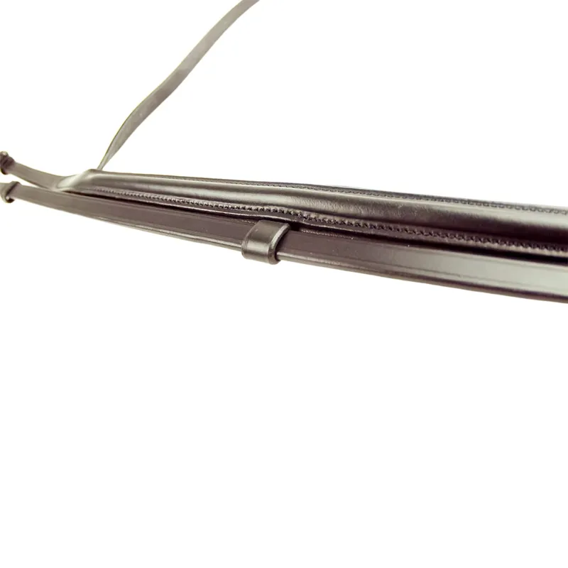 Dever Ascot Flash Noseband - Brown-4