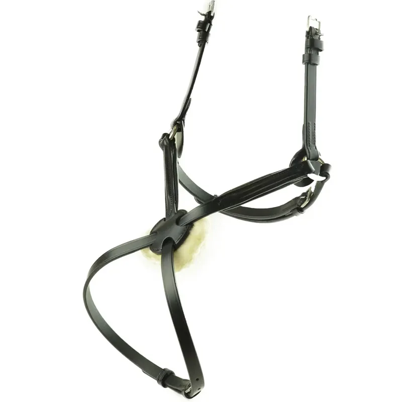 Dever Ascot Comfort Grackle Bridle Noseband - Black-1
