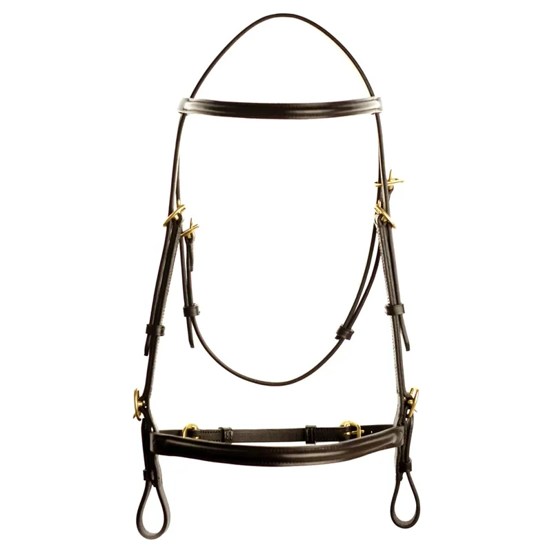 Dever Ascot In Hand Bridle - Brown
