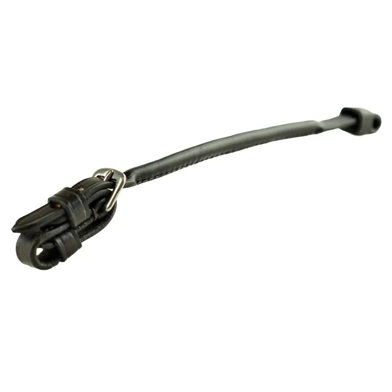Dever Ascot Rolled Lip Strap - Black-1