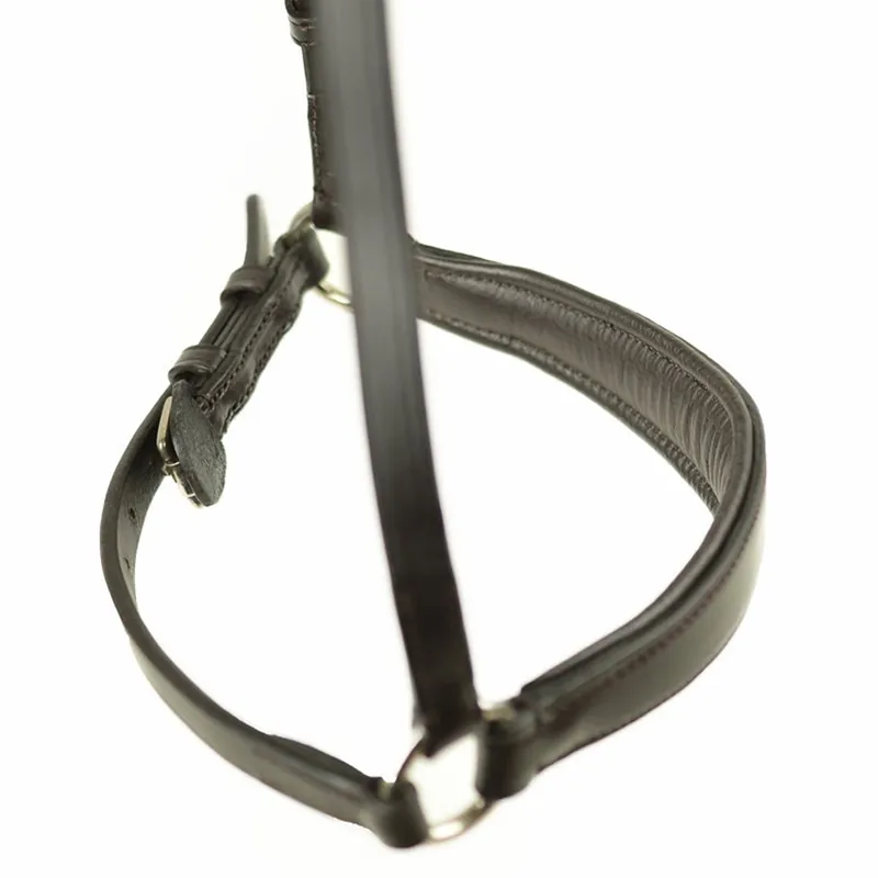 Dever Ascot Polo Drop Noseband - Brown-1