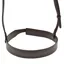 Dever Ascot Polo Plain Noseband - Brown