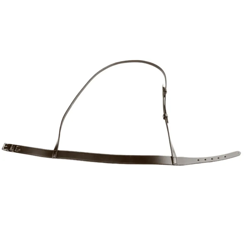 Dever Ascot Plain Cavesson Noseband - Brown-4