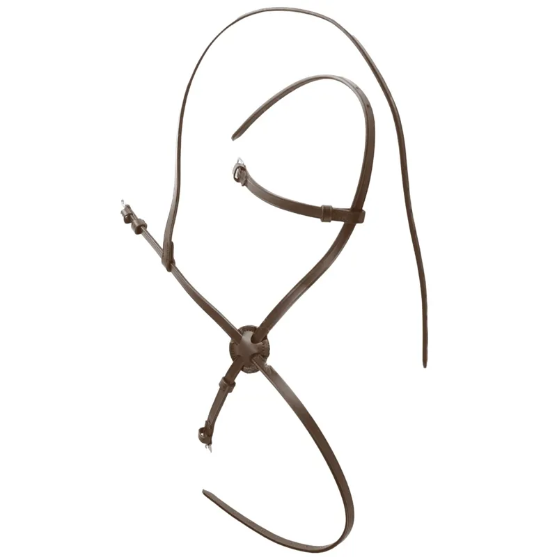 Dever Classic Grackle Noseband - Brown-2