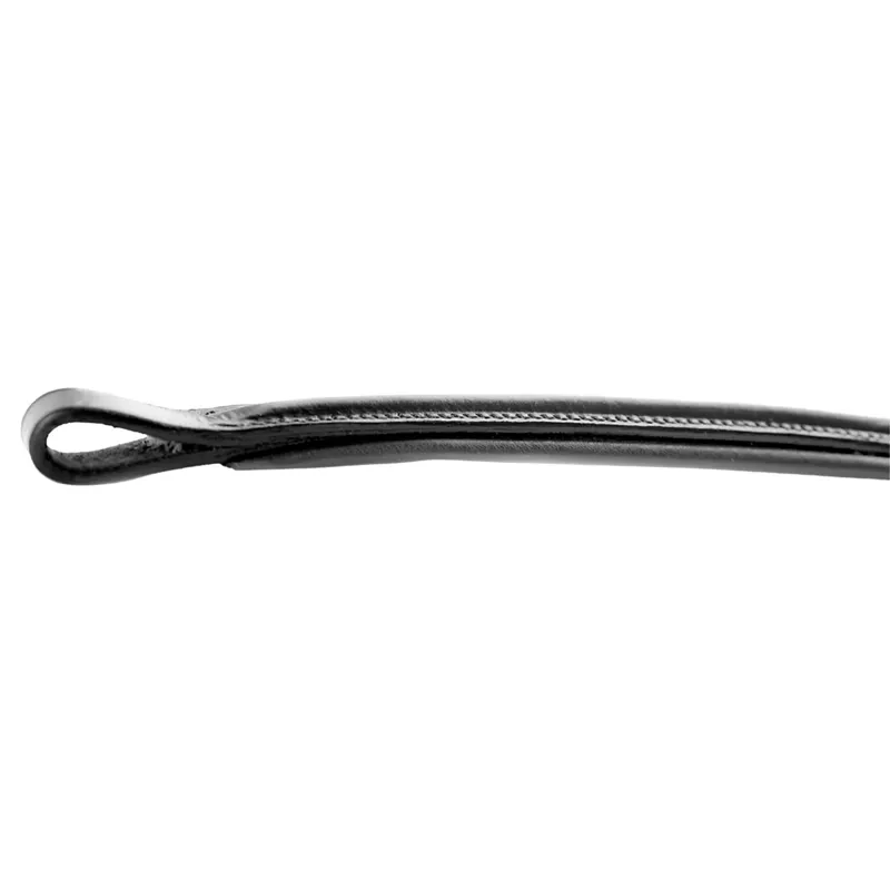 Dever Platinum Padded Raised Browband - Black-3