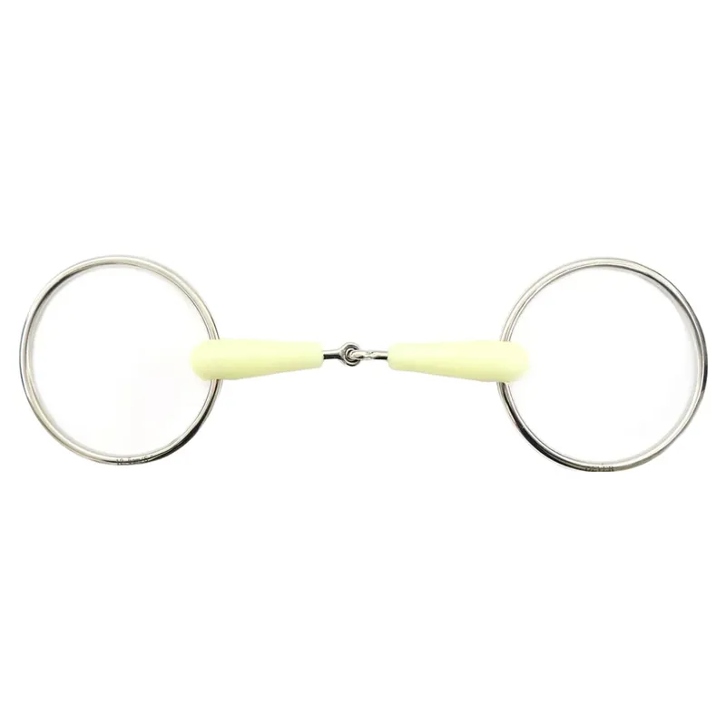 Dever Apple Mouth Single Jointed Loose Ring Snaffle Bit