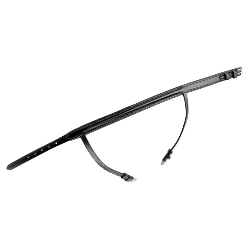 Dever Ascot Comfort Padded Cavesson Show Noseband - Black-1