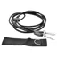 Dever Ascot Elastic Training Reins - Black