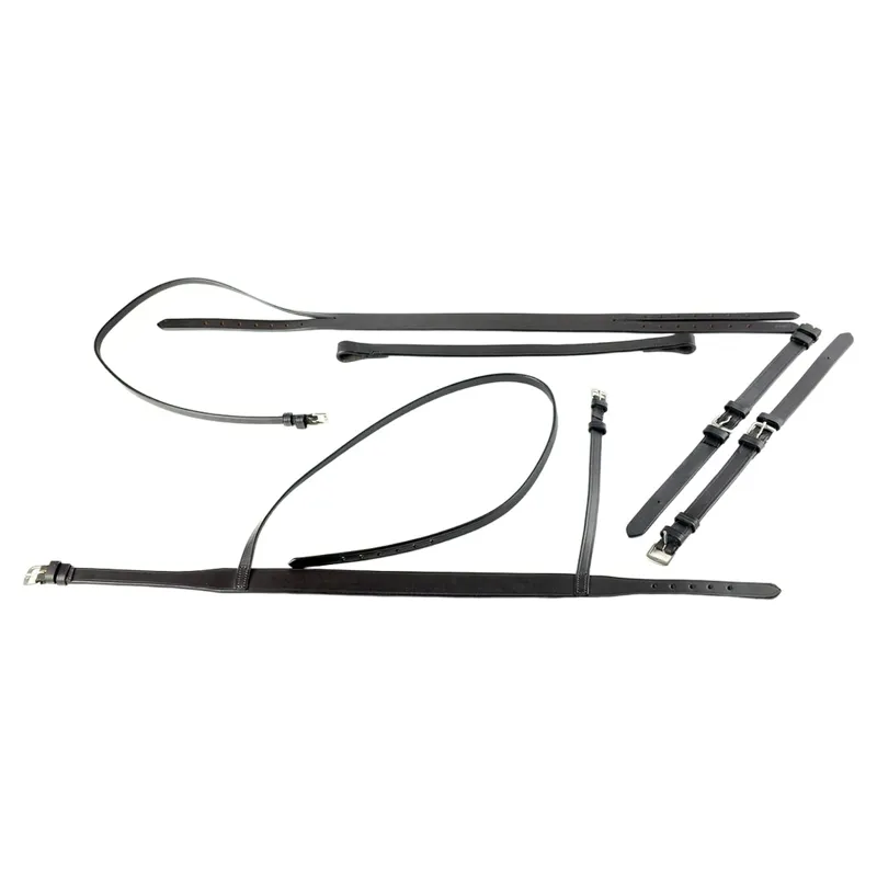 Dever Ascot Race Exercise Bridle - Brown-3