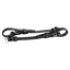 Dever Classic Buckle Billet Cheek Pieces - Black