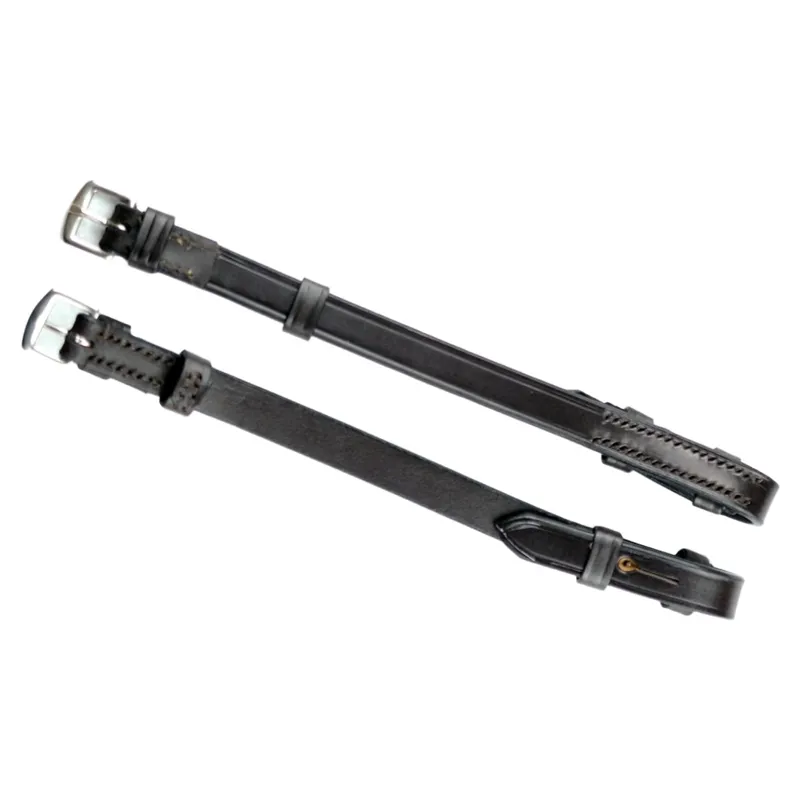 Dever Classic Hook Stud Cheek Pieces - Black