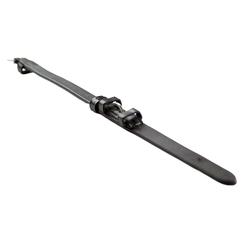 Dever Classic Hook Stud Cheek Pieces - Black-2