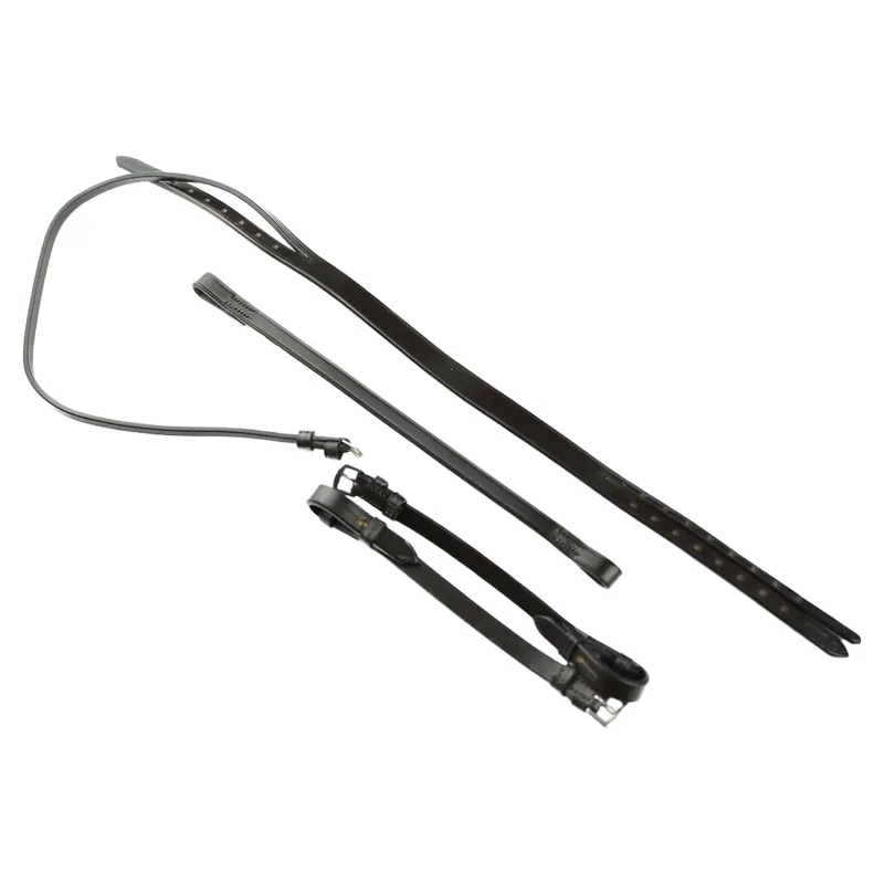 Dever Classic Plain Headstall - Black-1
