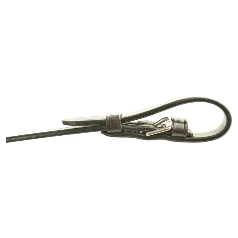 Dever Classic Rubber Grip Race Reins - Brown-3