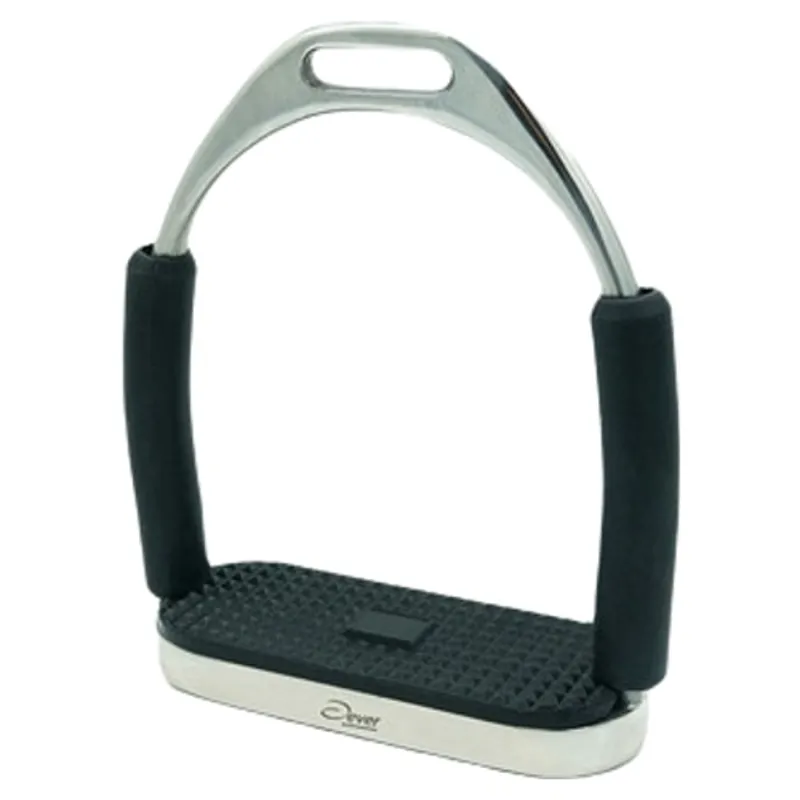 Dever Steel Flexi Stirrups - Silver-2