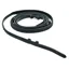 Dever Platinum Raised Rubber Grip Reins - Black
