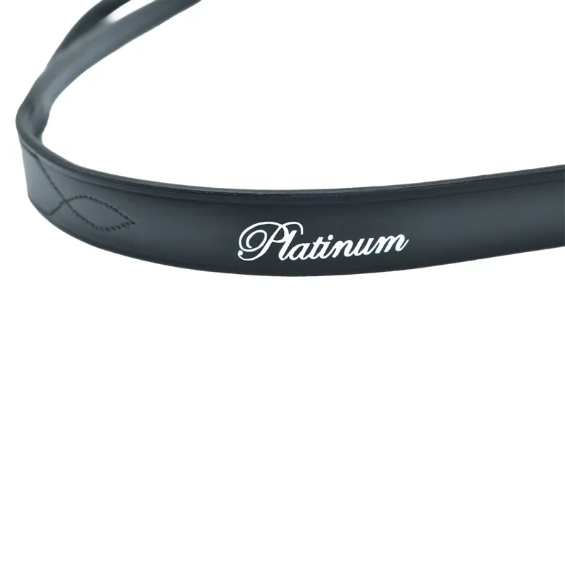 Dever Platinum Raised Running Martingale - Black-4